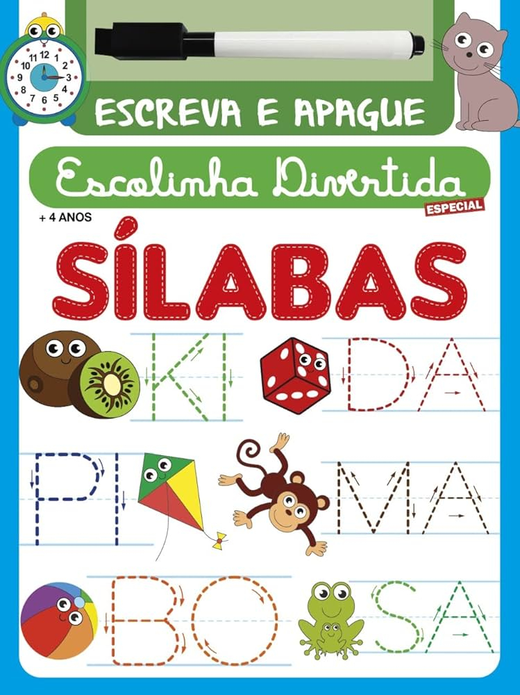 SERIE ESCOLINHA DIVERTIDA ESPECIAL 08 - SILABAS