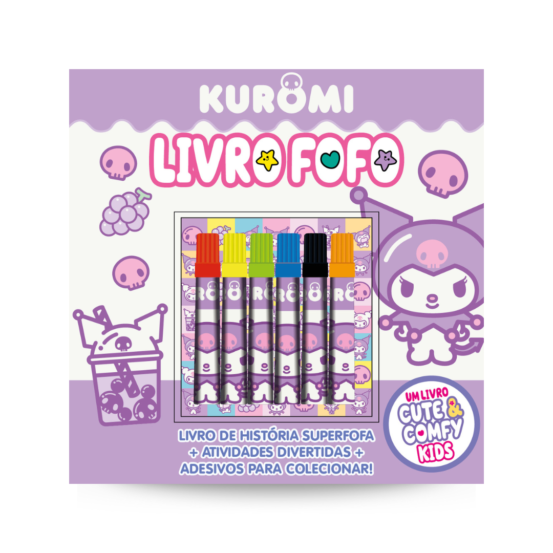 KUROMI - LIVRO FOFO - CUTE E COMFY KIDS