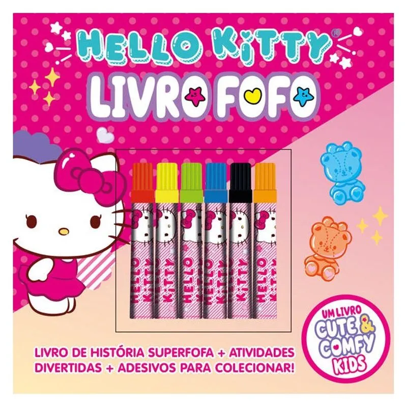 HELLO KITTY - LIVRO FOFO - CUTE E COMFY KIDS